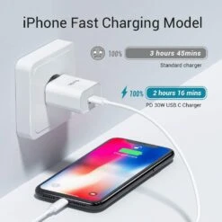 Chargeur Rapide MFI -Monde Electronique Chargeur MFi Quntis de 30 watts iphone