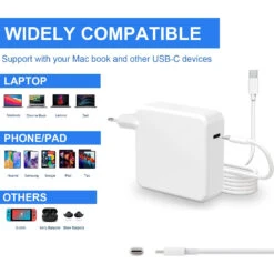 Chargeur Macbook USB-C -Monde Electronique Chargeur Macbook USB C puissant