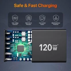 Chargeur Multiple USB-C -Monde Electronique Chargeur Multiple Usb C safe