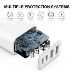 Chargeur Multiprise USB-C -Monde Electronique Chargeur Multiprise Usb C multiple protection