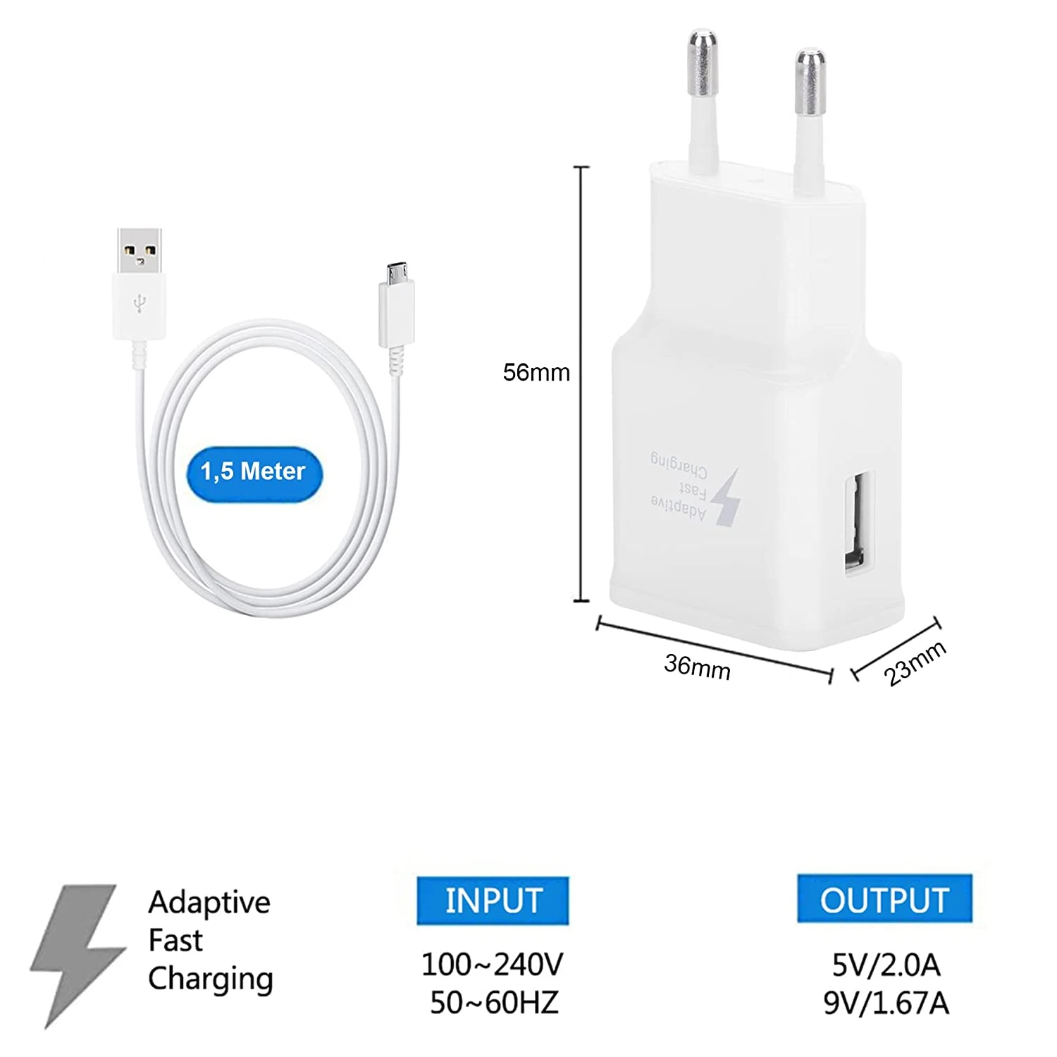Chargeur Mural Rapide AFC 4 Chargeur Mural Rapide AFC – Image 2