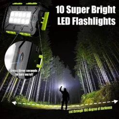 Chargeur Nomade Solaire De 20000 MAh -Monde Electronique Chargeur Nomade Solaire lampe de poche