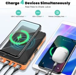 Chargeur Portable Solaire Pour Smartphones 12 Chargeur Portable Solaire Pour Smartphones -Monde Electronique Chargeur Portable Solaire pour Smartphones simultanee