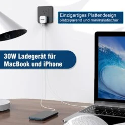 Chargeur Plat Rapide USB Type C 7 Chargeur Plat Rapide USB Type C -Monde Electronique Chargeur Rapide GAGBK USB Type C 30 watts