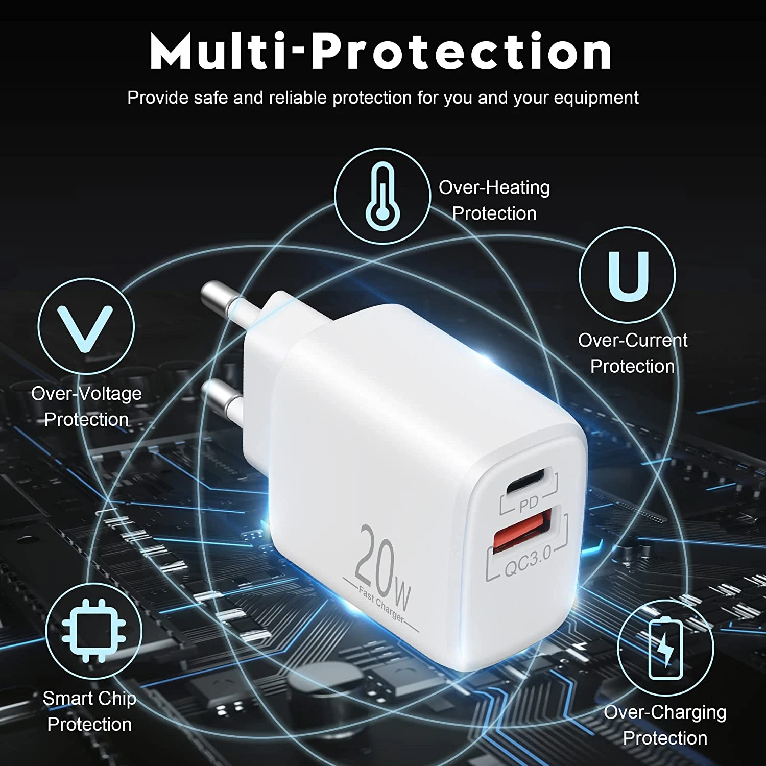 Chargeur Rapide USB-C 20W 6 Chargeur Rapide USB-C 20W – Image 4