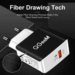 Chargeur Rapide 18W 9 Chargeur Rapide 18W -Monde Electronique Chargeur Rapide QGEEM 18W materiaux de qualite superieur