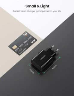 Chargeur Rapide Qc 3.0 -Monde Electronique Chargeur Rapide Qc 3.0 Ugreen compact