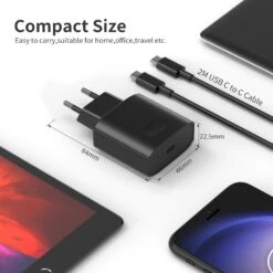 Chargeur USB-C Ultra Rapide Pour Smartphones -Monde Electronique Chargeur Rapide Samsung S21 compact