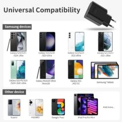 Chargeur USB-C Ultra Rapide Pour Smartphones -Monde Electronique Chargeur Rapide Samsung S21 compatibilite universelle
