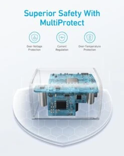 Chargeur Rapide USB Type-C 30W -Monde Electronique Chargeur Rapide SyncWire 30W securites integres