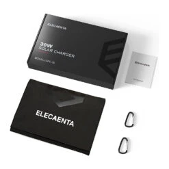 Chargeur Rapide Et Électrique Solaire -Monde Electronique Chargeur Rapide et Electrique Solaire emballage