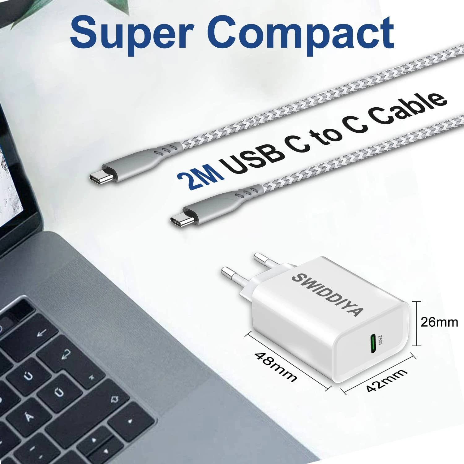 Chargeur Ultra Rapide USB C 25W 6 Chargeur Ultra Rapide USB C 25W – Image 4