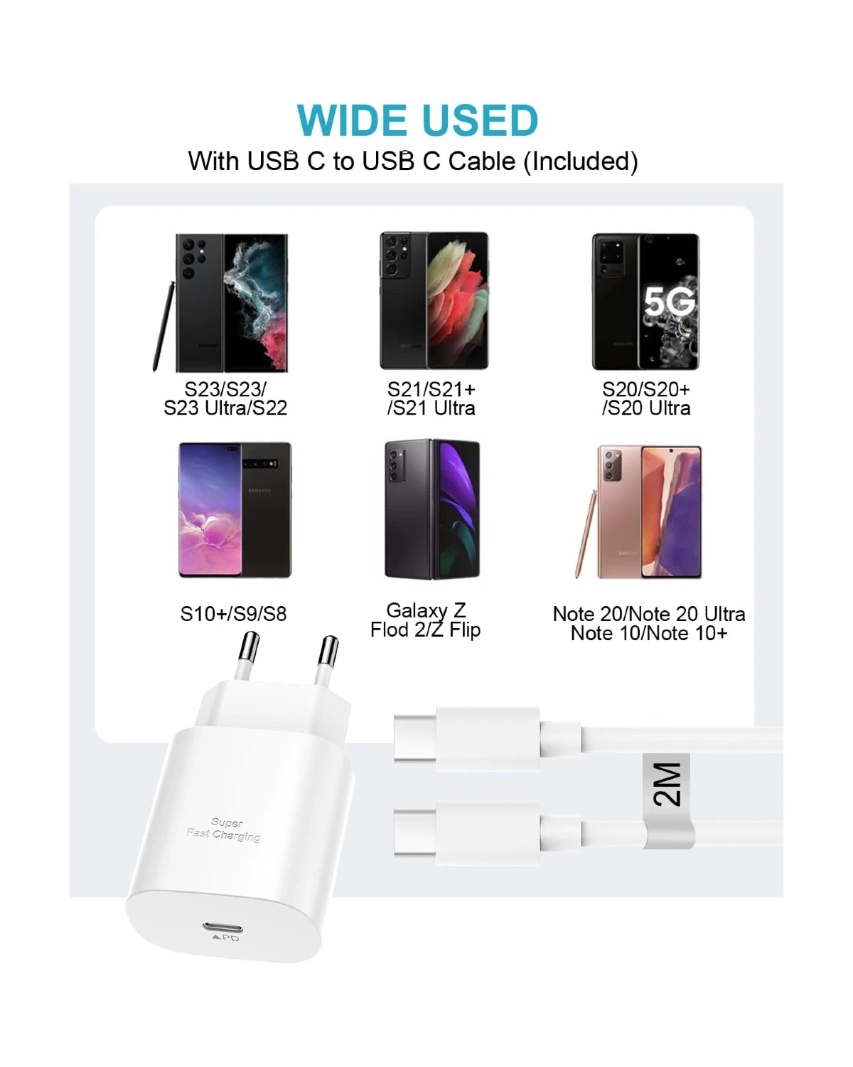 Chargeur Samsung S10 USB-C 5 Chargeur Samsung S10 USB-C – Image 3