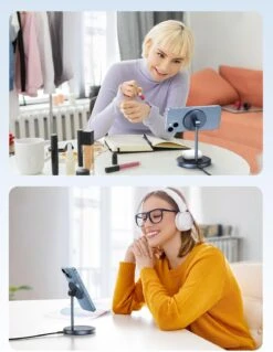 Chargeur à Induction 2 En 1 Magnétique -Monde Electronique Chargeur Sans Fil Magnetique iPhone ergonomique