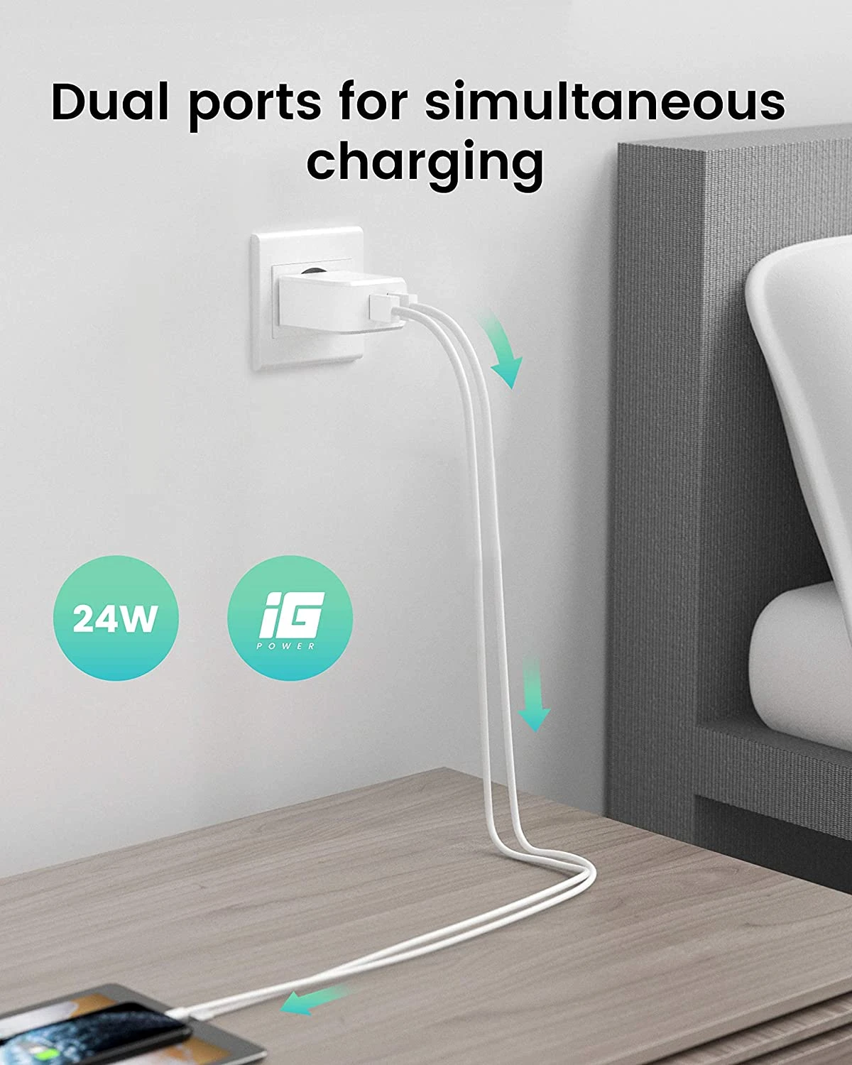 Chargeur Rapide Pour Téléphone Portable 6 Chargeur Rapide Pour Téléphone Portable – Image 4