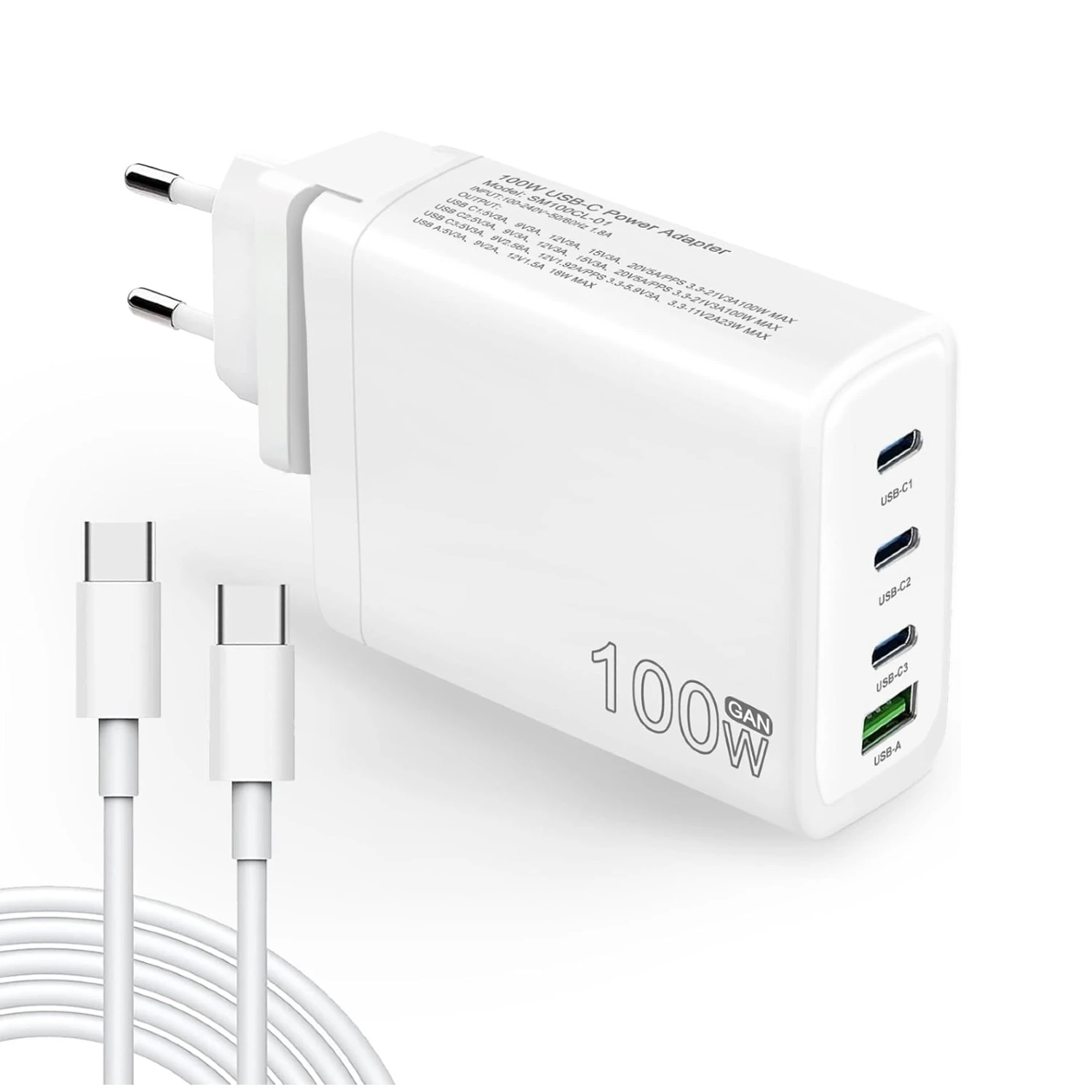 Chargeur Secteur Rapide 100 Watts 10 Chargeur Secteur Rapide 100 Watts – Image 8