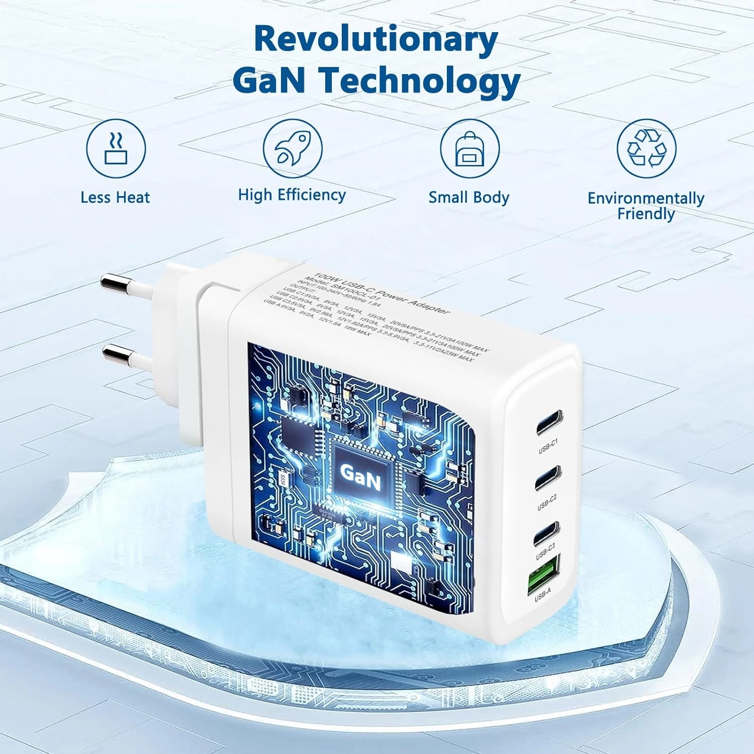 Chargeur Secteur Rapide 100 Watts 6 Chargeur Secteur Rapide 100 Watts – Image 4