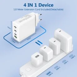 Chargeur Secteur Rapide 100 Watts 14 Chargeur Secteur Rapide 100 Watts -Monde Electronique Chargeur Secteur Rapide 100 Watts taille