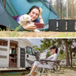 Chargeur Solaire De 19V Et De 40 Watts -Monde Electronique Chargeur Solaire 19V multi utilisation