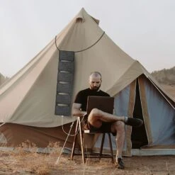 Chargeur Solaire De 19V Et De 40 Watts -Monde Electronique Chargeur Solaire 19V tante