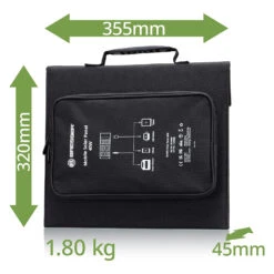 Chargeur Solaire 40W Avec Ports CC Et USB-A -Monde Electronique Chargeur Solaire 40W avec Ports CC et USB A portabilite optimale