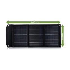 Chargeur Solaire 40W Avec Ports CC Et USB-A -Monde Electronique Chargeur Solaire 40W avec Ports CC et USB A taille compacte