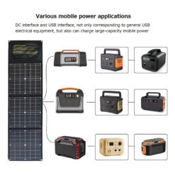 Chargeur Solaire Puissance 60 Watts Maximale 14 Chargeur Solaire Puissance 60 Watts Maximale -Monde Electronique Chargeur Solaire 60W generateur electrique