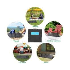 Chargeur Solaire Puissance 60 Watts Maximale 16 Chargeur Solaire Puissance 60 Watts Maximale -Monde Electronique Chargeur Solaire 60W multi utilisation