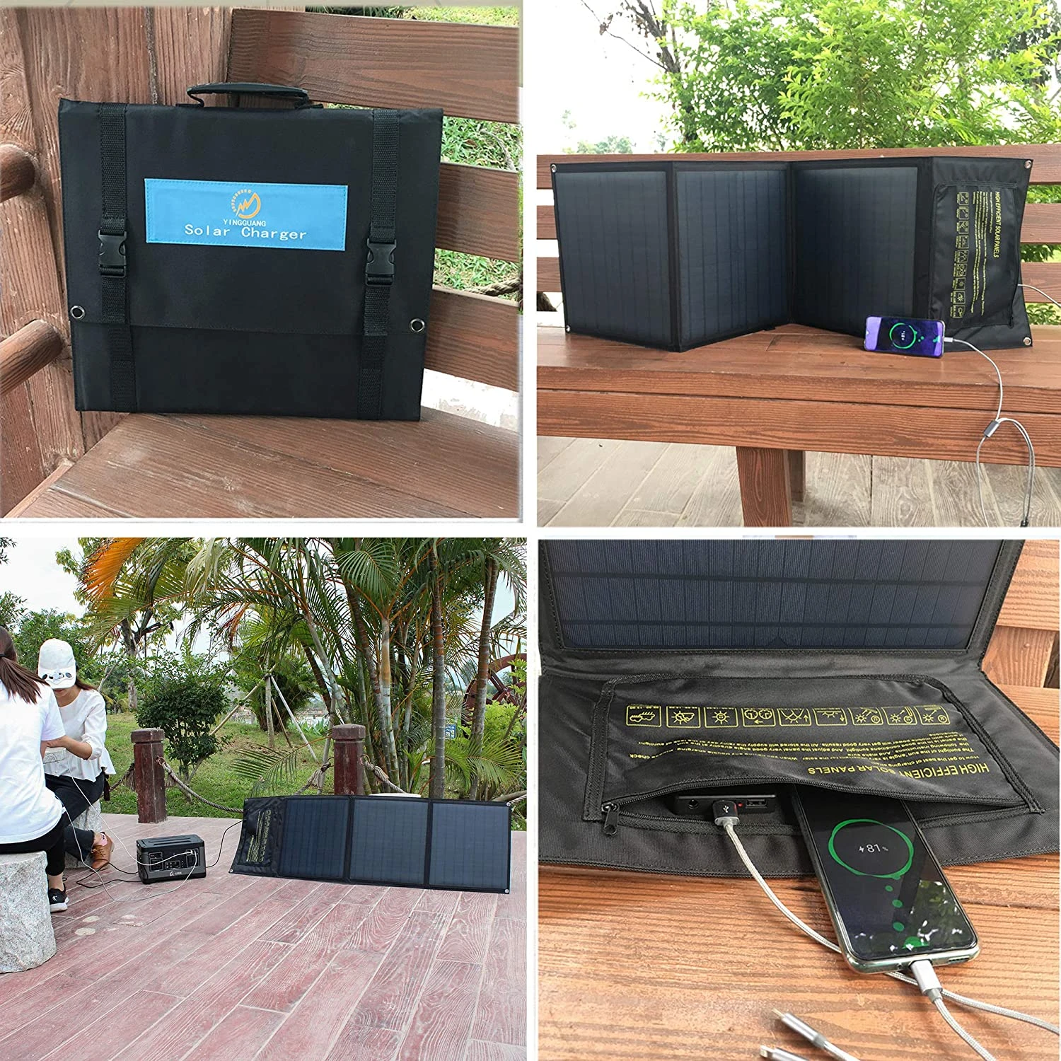 Chargeur Solaire Puissance 60 Watts Maximale 10 Chargeur Solaire Puissance 60 Watts Maximale – Image 8