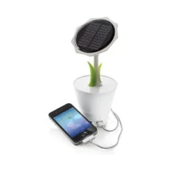 Chargeur Solaire Fleur -Monde Electronique Chargeur Solaire Fleur iphone