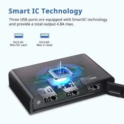 Chargeur Solaire Randonnée -Monde Electronique Chargeur Solaire Randonnee smart ic