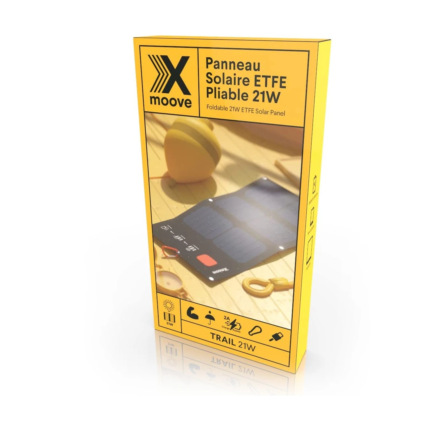 Chargeur Solaire X-Moove Pliable 9 Chargeur Solaire X-Moove Pliable – Image 7