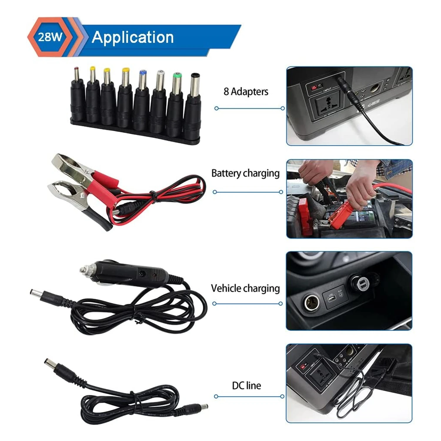 Chargeur Panneaux Solaires Pliable De 28 Watts 11 Chargeur Panneaux Solaires Pliable De 28 Watts – Image 9