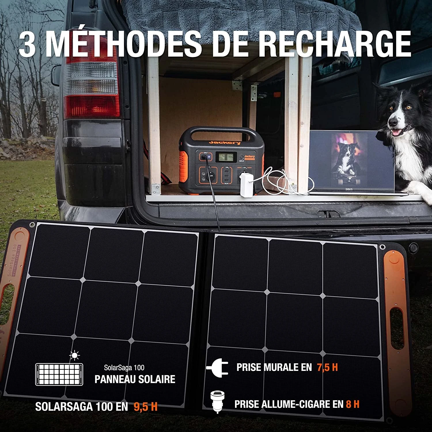 Chargeur Solaire Avec Batterie 230V 4 Chargeur Solaire Avec Batterie 230V – Image 2