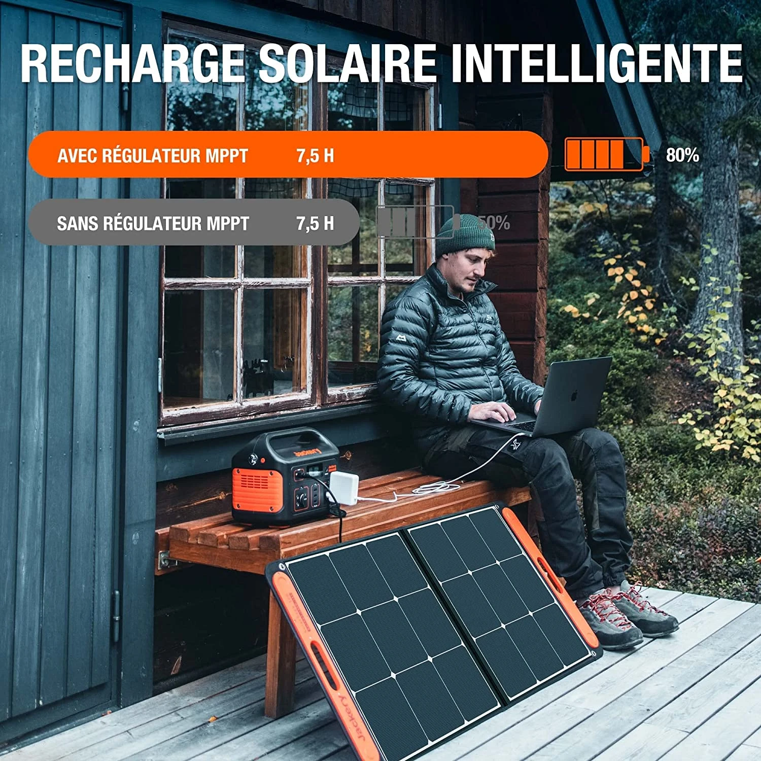 Chargeur Solaire Avec Batterie 230V 5 Chargeur Solaire Avec Batterie 230V – Image 3
