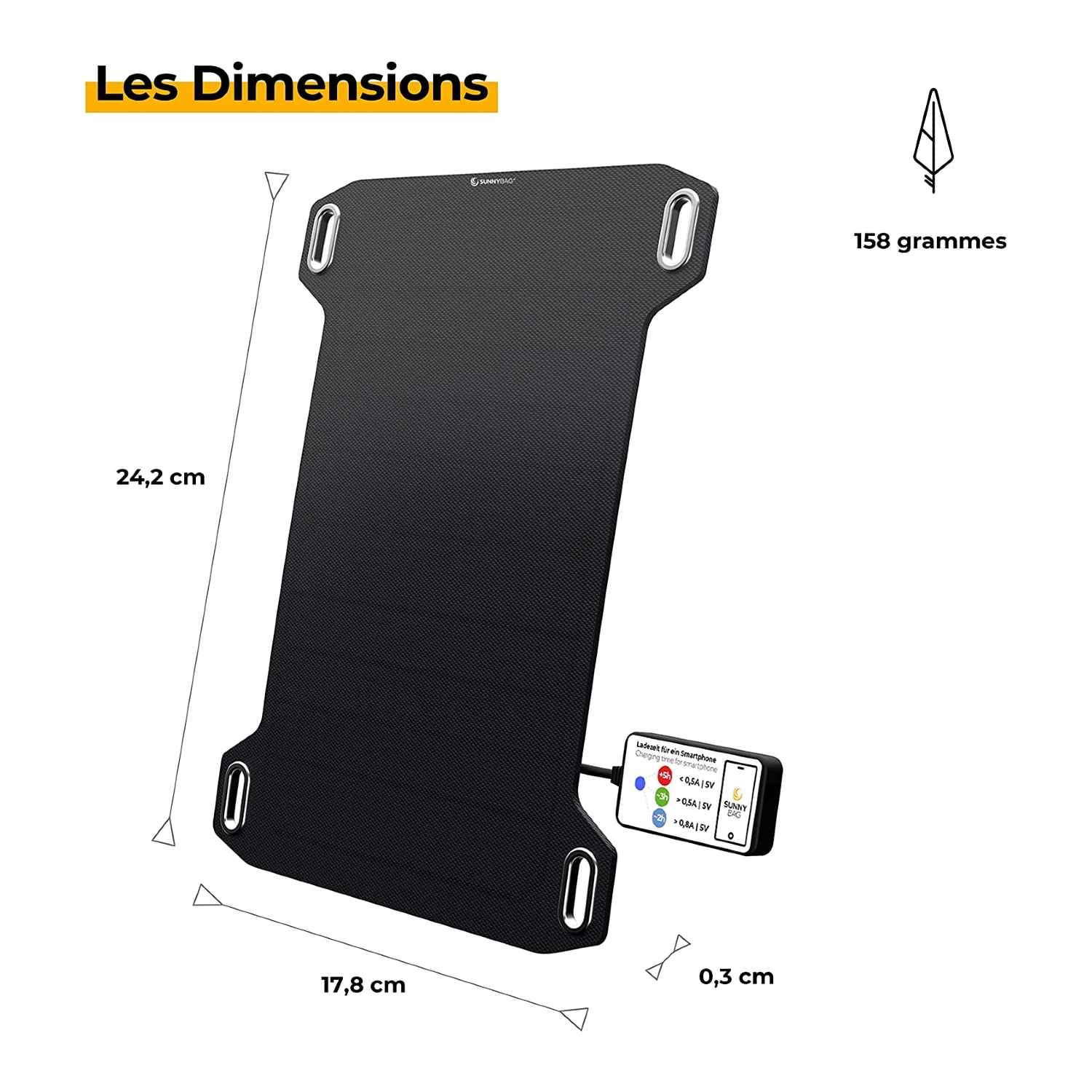 Chargeur Solaire Avec Port USB 8 Chargeur Solaire Avec Port USB – Image 6