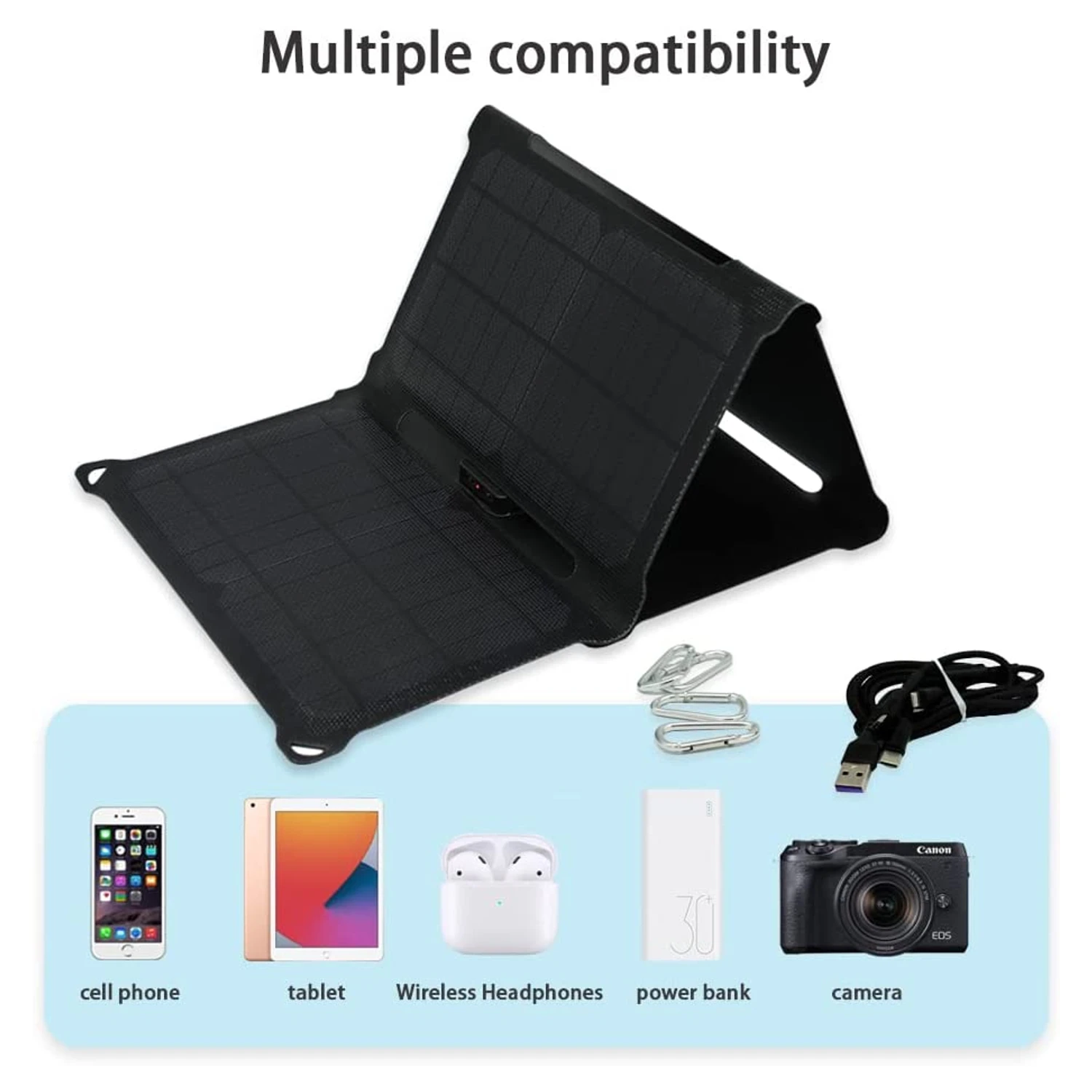 Chargeur Solaire De 28 Watts Puissant 8 Chargeur Solaire De 28 Watts Puissant – Image 6