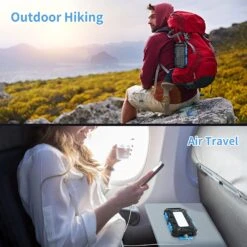 Petit Chargeur Solaire De 20000mAh 17 Petit Chargeur Solaire De 20000mAh -Monde Electronique Chargeur Solaire de Poche avion