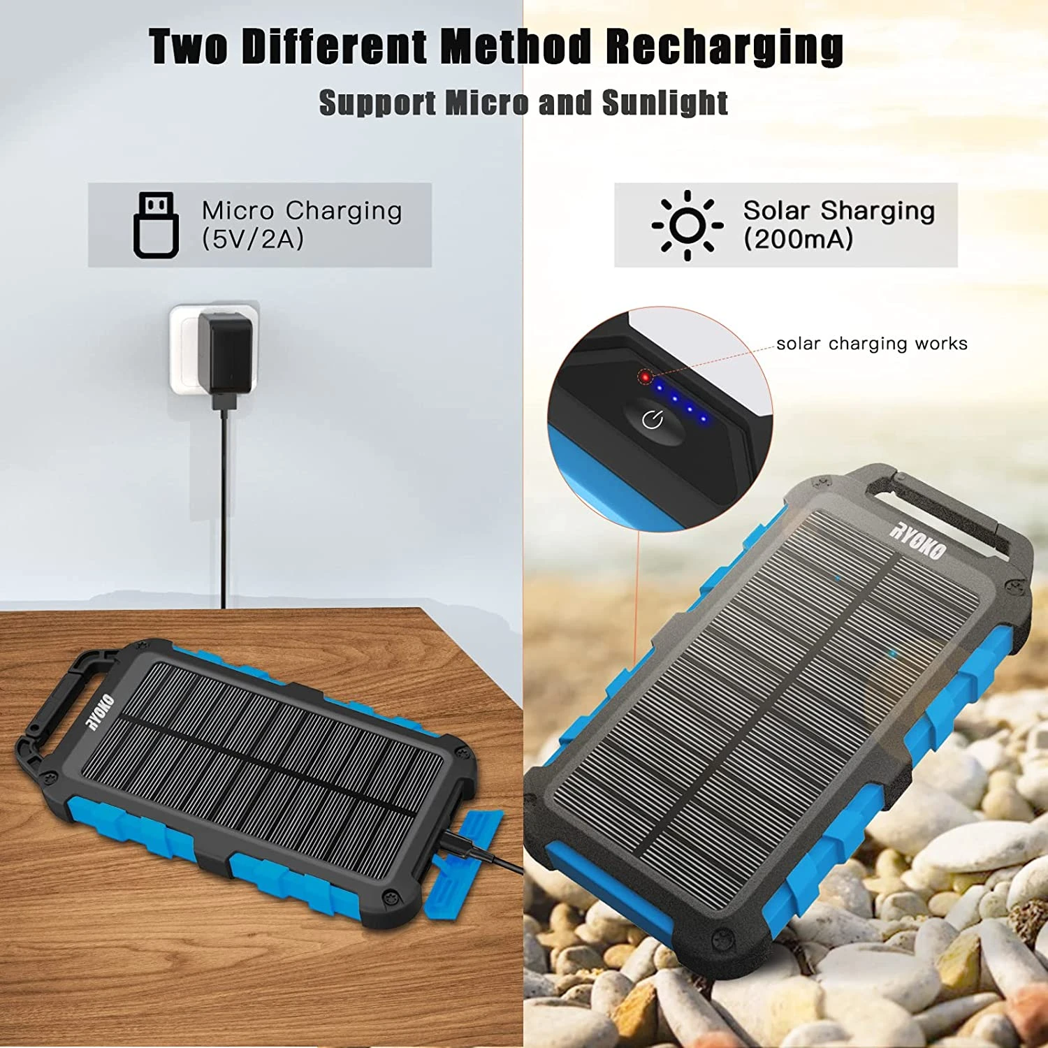 Petit Chargeur Solaire De 20000mAh 7 Petit Chargeur Solaire De 20000mAh – Image 5