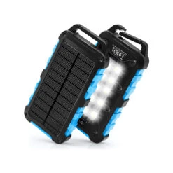 Petit Chargeur Solaire De 20000mAh 12 Petit Chargeur Solaire De 20000mAh -Monde Electronique Chargeur Solaire de Poche lampe de poche