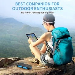 Petit Chargeur Solaire De 20000mAh 16 Petit Chargeur Solaire De 20000mAh -Monde Electronique Chargeur Solaire de Poche meilleur compagnon