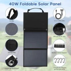 Chargeur Solaire Rapide Adapté à La Survie -Monde Electronique Chargeur Solaire rapide adapte a la survie portable