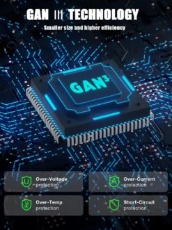 Chargeur USB Type-C 130 Watts -Monde Electronique Chargeur USB C 130W gan