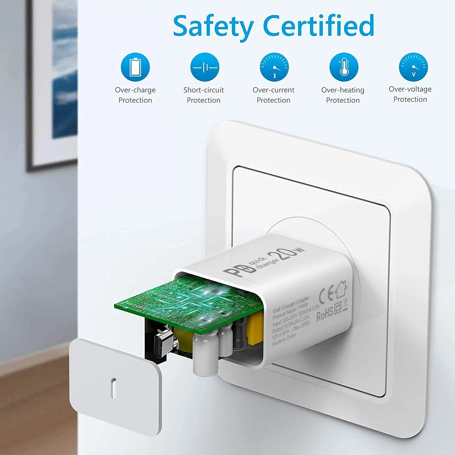 Chargeur USB-C 20 Watts 5 Chargeur USB-C 20 Watts – Image 3