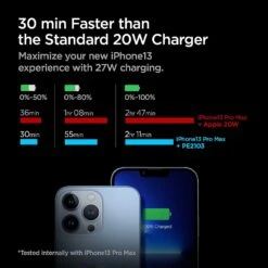 Adaptateur Secteur USB-C 27W 12 Adaptateur Secteur USB-C 27W -Monde Electronique Chargeur USB C 27W puissant