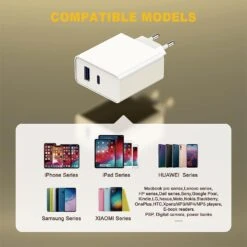 Chargeur USB Type-C De 65W -Monde Electronique Chargeur USB C 65W compatibilite