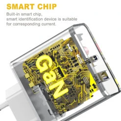 Chargeur USB Type-C De 65W -Monde Electronique Chargeur USB C 65W gan