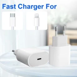 Chargeur USB-C Rapide Certifié MFi -Monde Electronique Chargeur USB C Rapide Certifie MFi haute vitesse