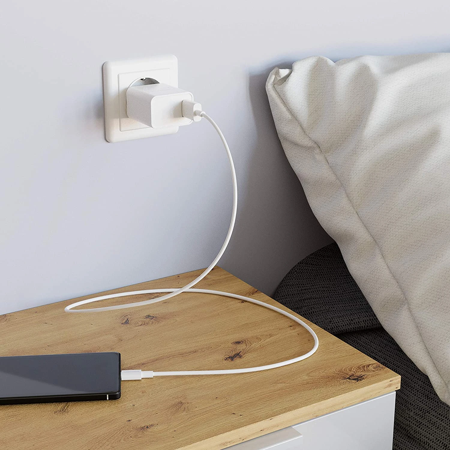 Chargeur Secteur Double USB A 5 Chargeur Secteur Double USB A – Image 3