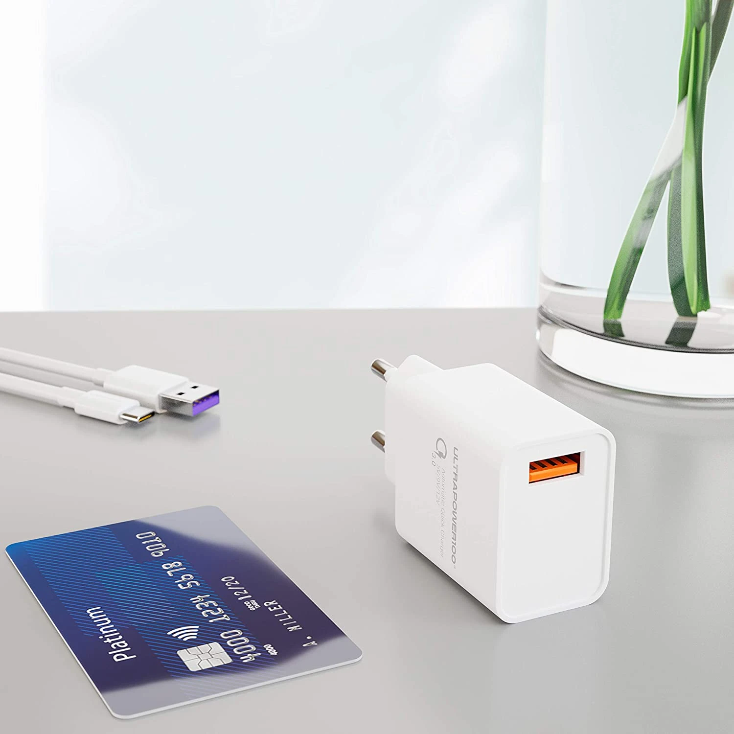 Chargeur Secteur Double USB A 6 Chargeur Secteur Double USB A – Image 4